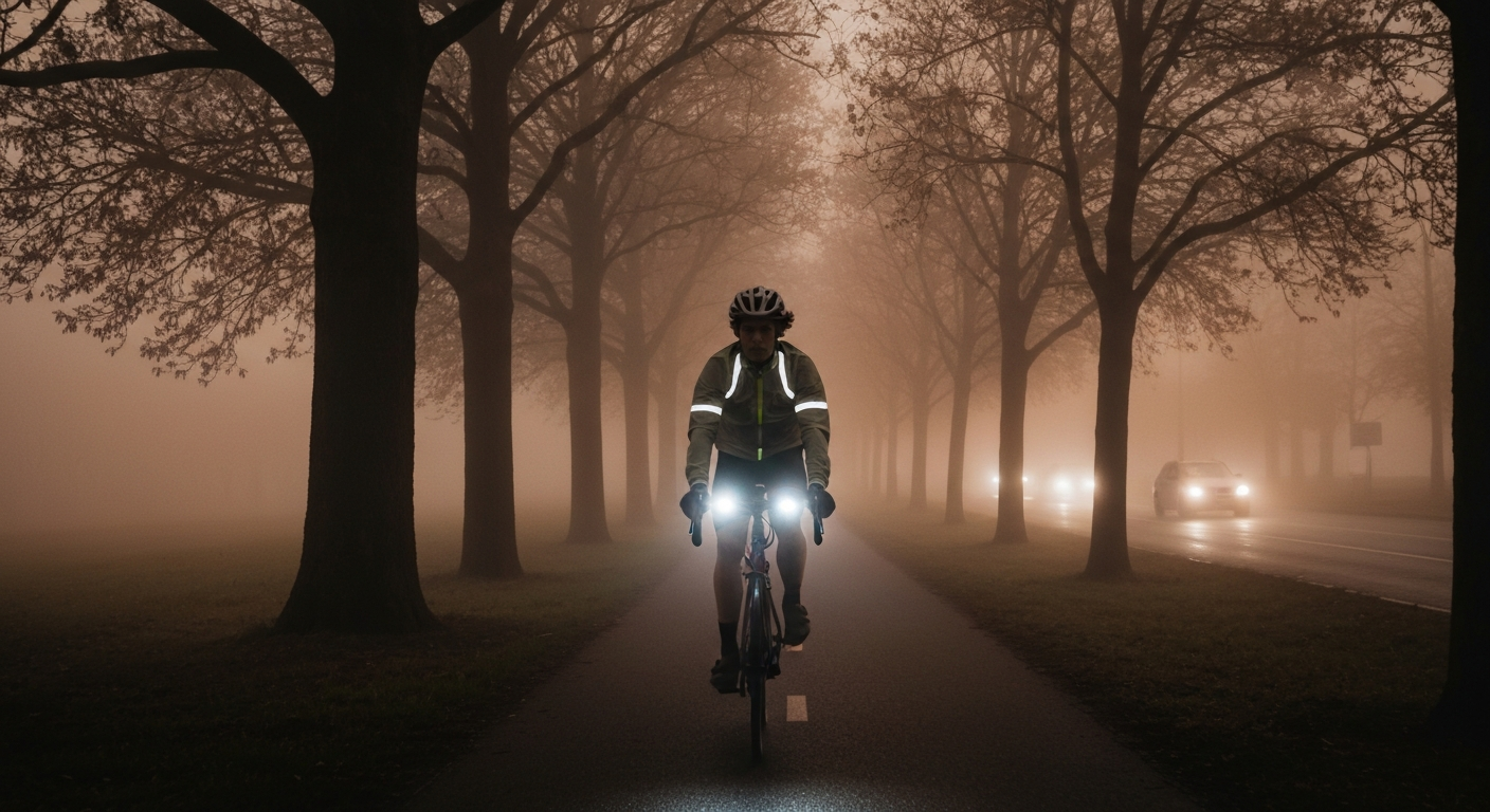 Le guide pour rouler en vélo par temps de brouillard