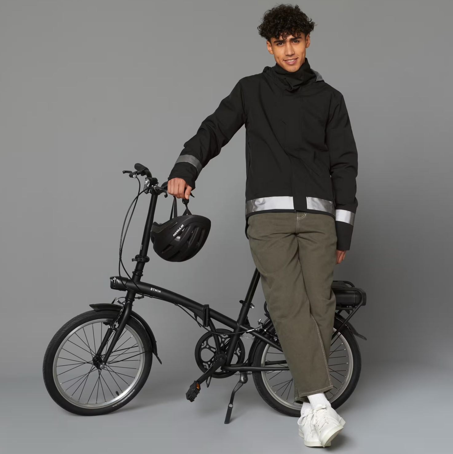 Decathlon Btwin 900 Rain Jacket — veste de pluie vélo électrique